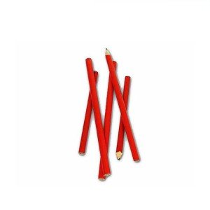 Carpenter Pencil 12pcs - Red
