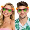 Margarita Glass Shaped Party Glasses Pink 16x8 cm