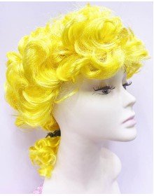 Marquis Baroque Wig Baroque Period Judge Wig Yellow Color