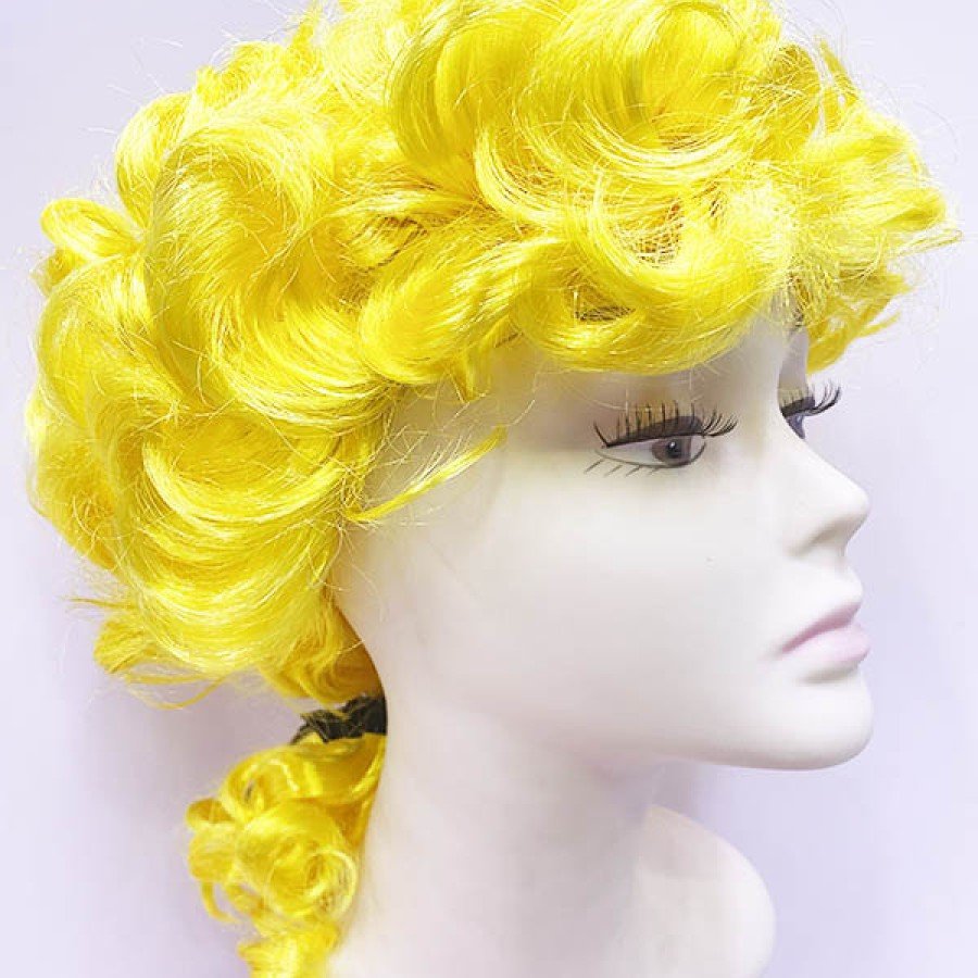 Marquis Baroque Wig Baroque Period Judge Wig Yellow Color