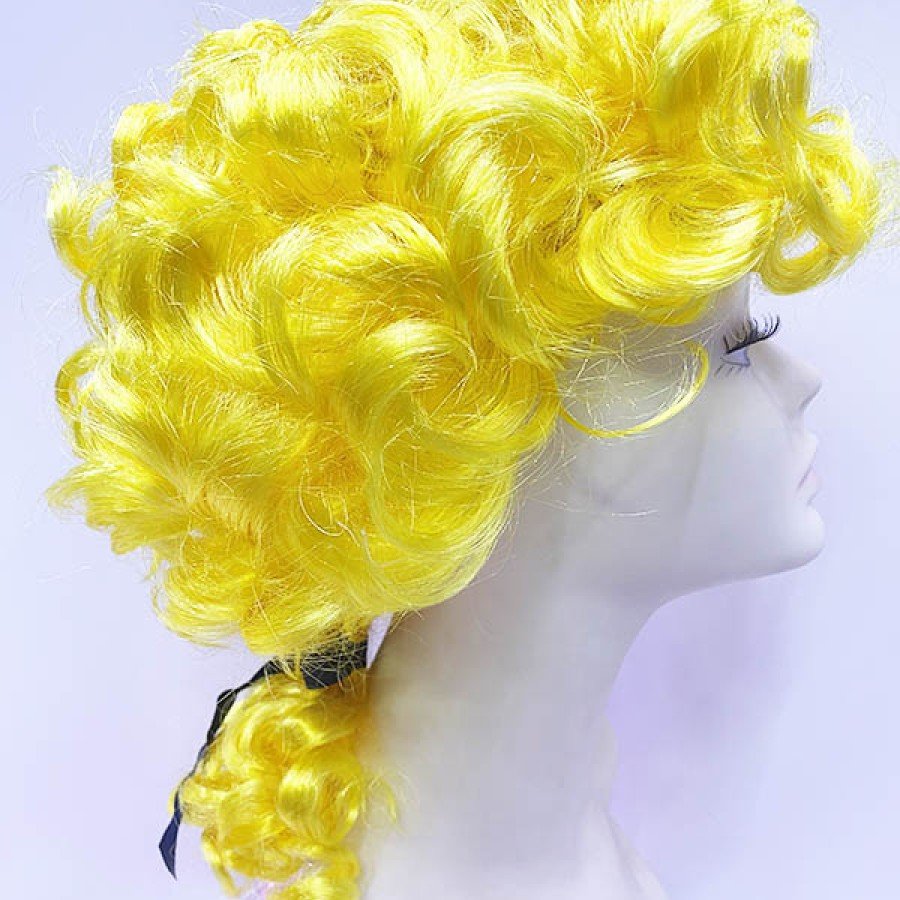 Marquis Baroque Wig Baroque Period Judge Wig Yellow Color