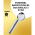 Multifunctional Stainless Steel Shower Head with Massage and Rain Mode