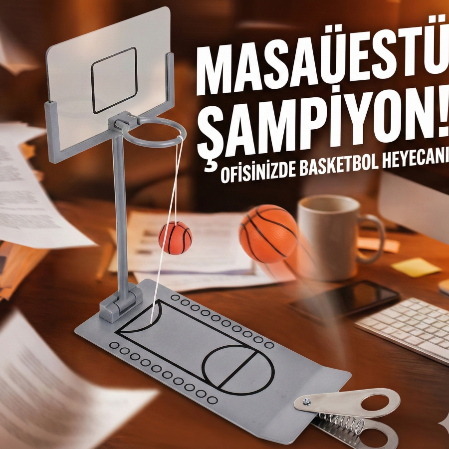Masaüstü Metal Basketbol Oyunu