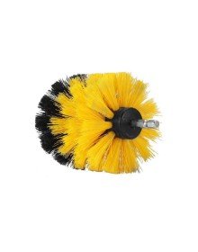 Multi-Purpose Cleaning Brush Attached to Drill Bit, Pack of 3