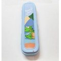 Blue Multi Color Pen Holder Box with Lid - Bag Storage - Toothbrush - Makeup Brush Box