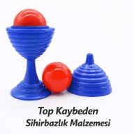 Blue Color Magic Cup Losing Ball Game 7 cm Blue Color Magic Cup Losing Ball Game 7 cm