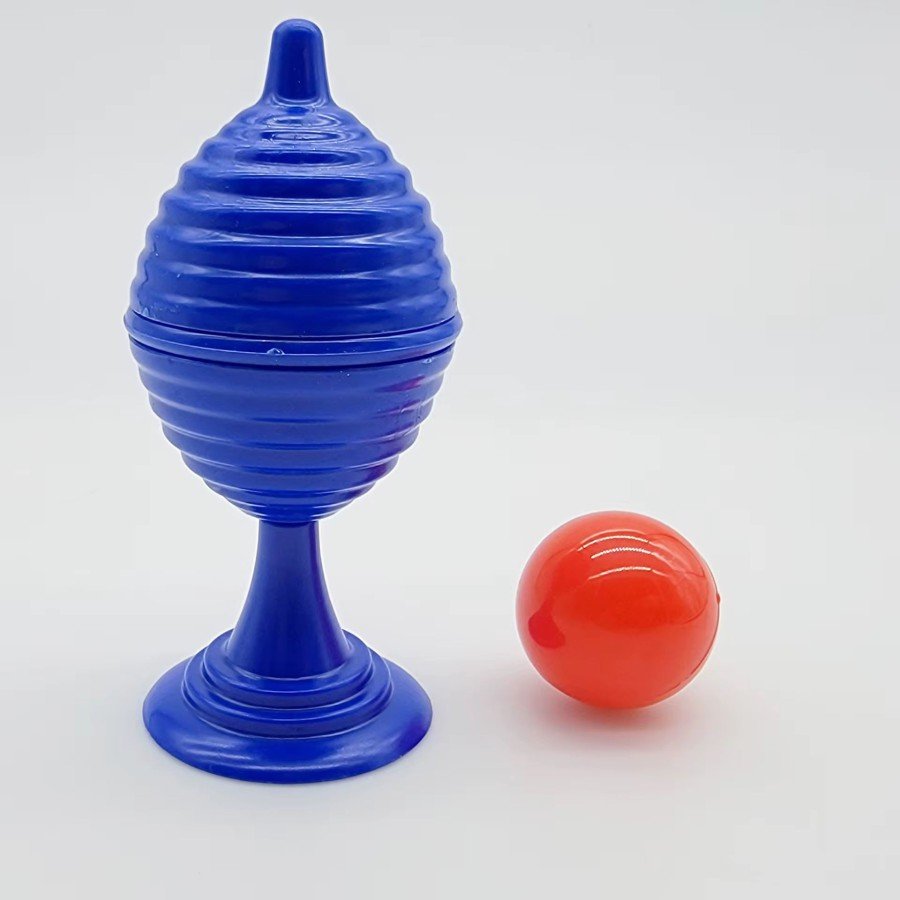 Blue Color Magic Cup Losing Ball Game 7 cm Blue Color Magic Cup Losing Ball Game 7 cm