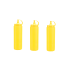 Mayonnaise Sauce Bottle - 1000ML Giant Size Yellow 3 Pieces