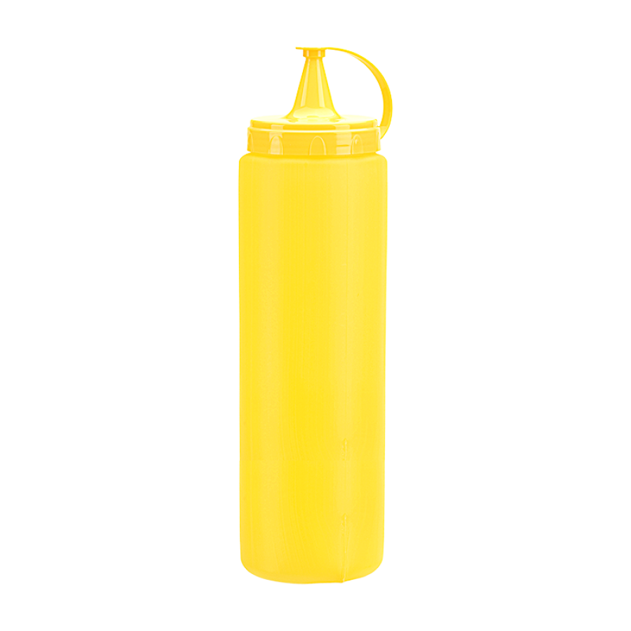 Mayonnaise Sauce Bottle - 1000ML Giant Size Yellow 3 Pieces