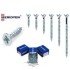 Meridyen Chipboard Screw 4X25 (50 Pieces)