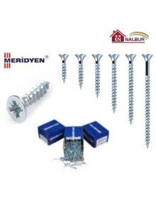 Meridyen Chipboard Screw 6X200 (5 Pieces)