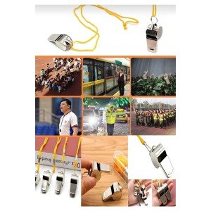 Metal Whistle - Referee Whistle - Earthquake Whistle - Camping Whistle