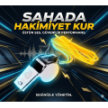 Metal Ipli Hakem ve Deprem Düdüğü (24 lü)