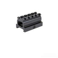 Metal Rail Riser 22mm. Binoculars, Reddot, Amplifier