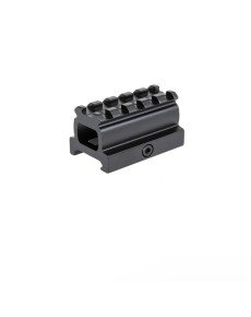 Metal Rail Riser 22mm. Binoculars, Reddot, Amplifier