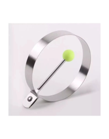 Metallic Circle Shaped Metal Omelette Egg and Pancake Molds
