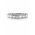 Personalized Letter T Steel Bracelet – Italian Charm Bracelet, Adjustable Elegant Model