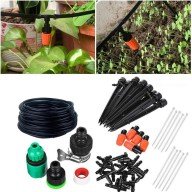 Micro Drip Irrigation - Garden Watering Hose Set 10 Meters Hose And Parts Micro Drip Irrigation - Garden Watering Hose Set 10 Meters Hose And Parts