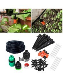 Micro Drip Irrigation - Garden Watering Hose Set 10 Meters Hose And Parts