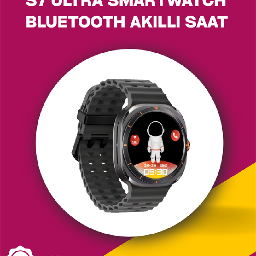 Smart Watch with Microphone and Speaker | Calendar, Vibration, Stopwatch Features