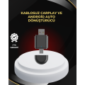 Wireless CarPlay and Android Auto Converter – Smart Adapter with USB-A & Type-C Input