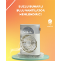 Mini Air Conditioner Fan | USB, 7 Colors Night Light, 3 in 1 Function