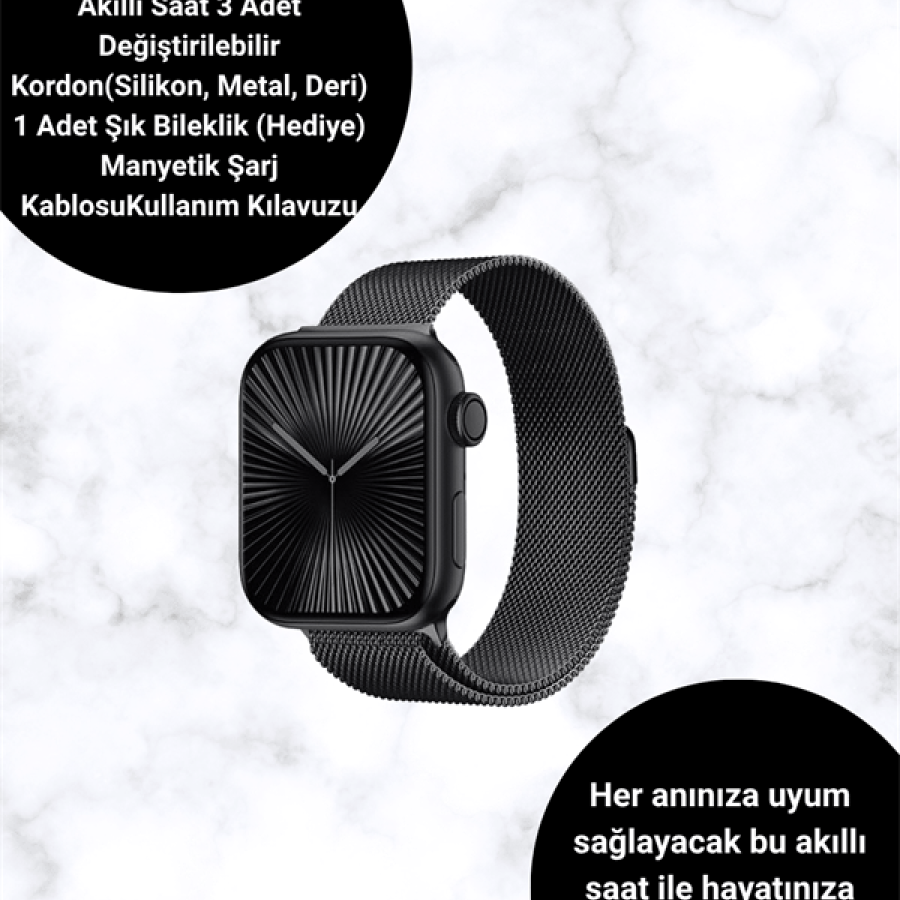 Mini Series 10 Smart Watch | 3 Lanyards + Bracelet Gift, Compatible with All Phones Mini Series 10 Smart Watch | 3 Lanyards + Bracelet Gift, Compatible with All Phones