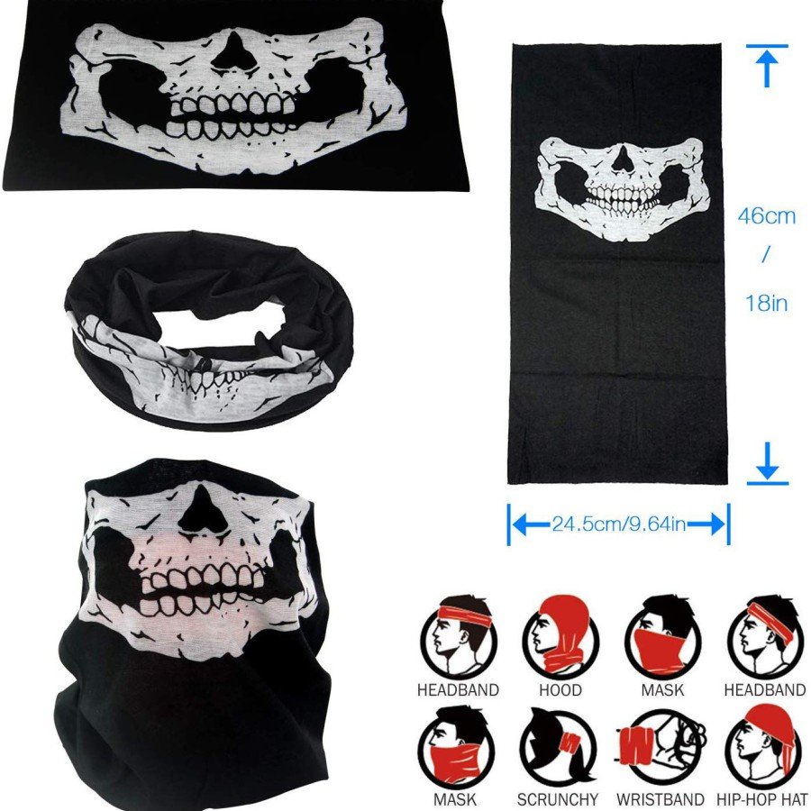Biker Neck Collar Baf Buff Bandana 25x48 cm Model 7