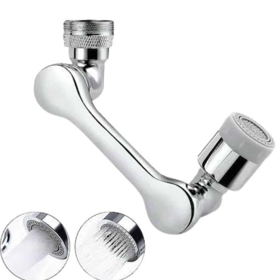 Kitchen Faucet Head 1080 Degree Rotatable Movable Head Faucet Apparatus