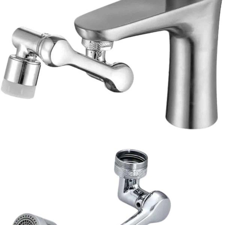 Kitchen Faucet Head 1080 Degree Rotatable Movable Head Faucet Apparatus