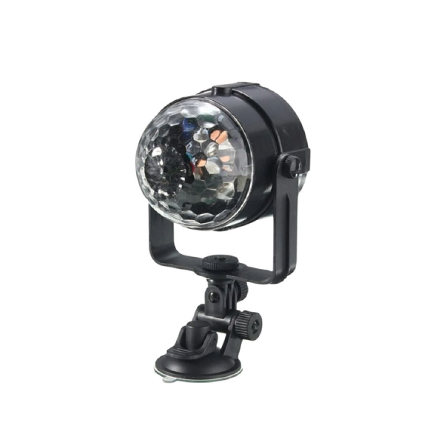 Voice Controlled LED Disco Light with Remote Control - For Parties and Clubs