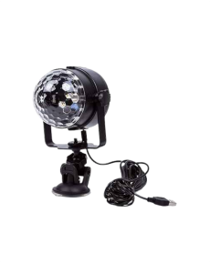 Disco Ball Lamp with 7 Different Lighting Modes and Sound Sensor