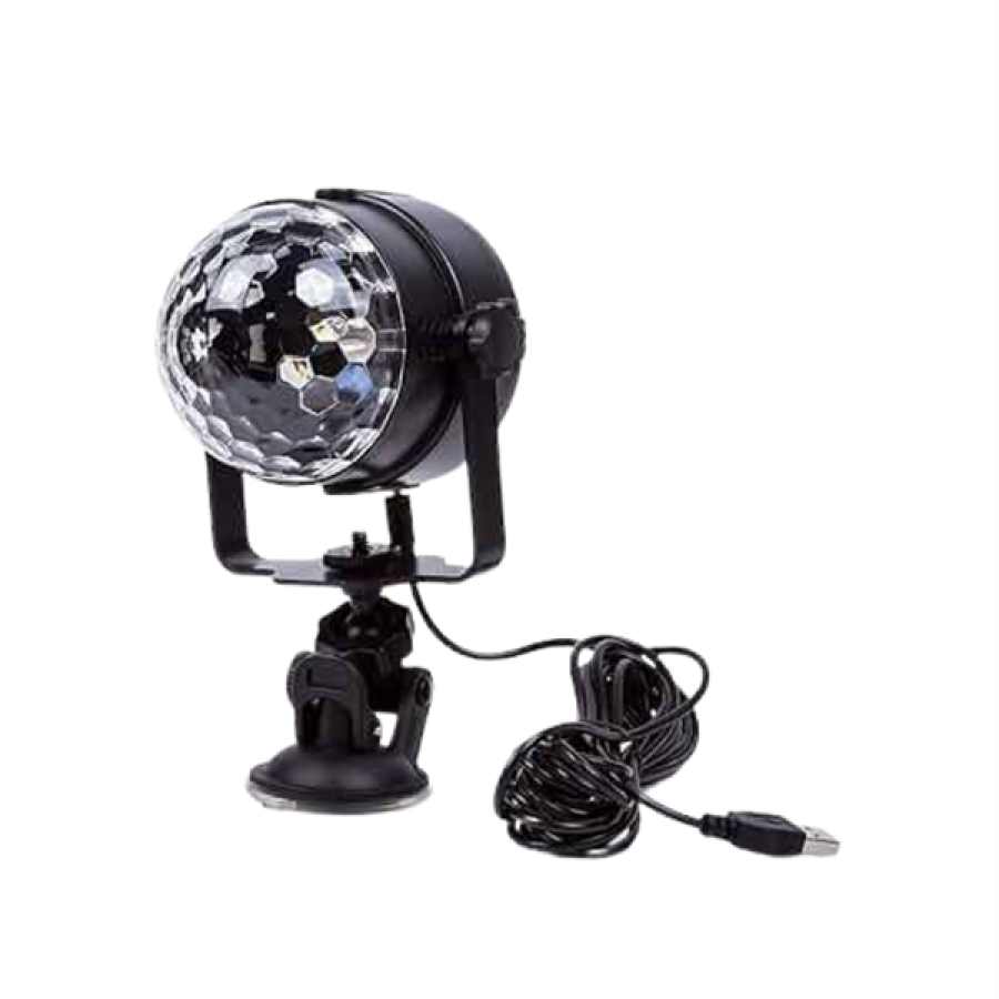Voice Controlled LED Disco Light with Remote Control - For Parties and Clubs