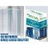 Nanotechnological Shower Cabin Water Slider Effective for 2 Years
