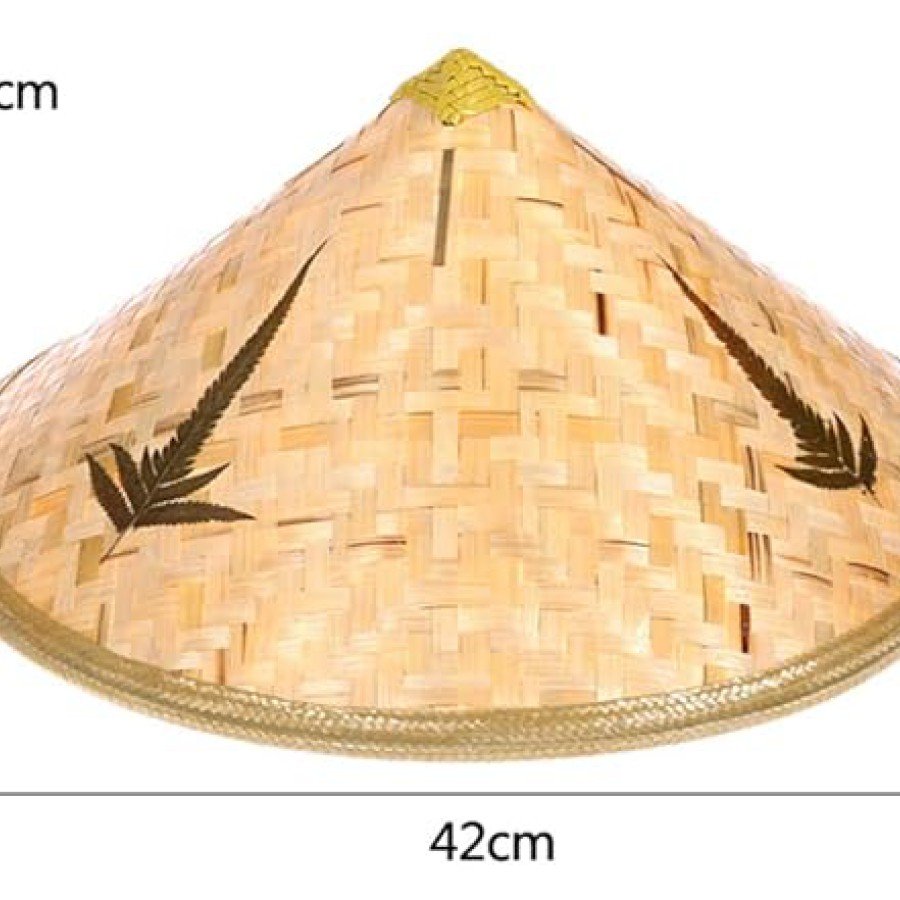 Natural Color Cambodia Cambodian Vietnam Hat PVC Straw