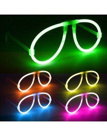 Neon Glow Phosphor Glasses – Festival & Party (Set of 12)