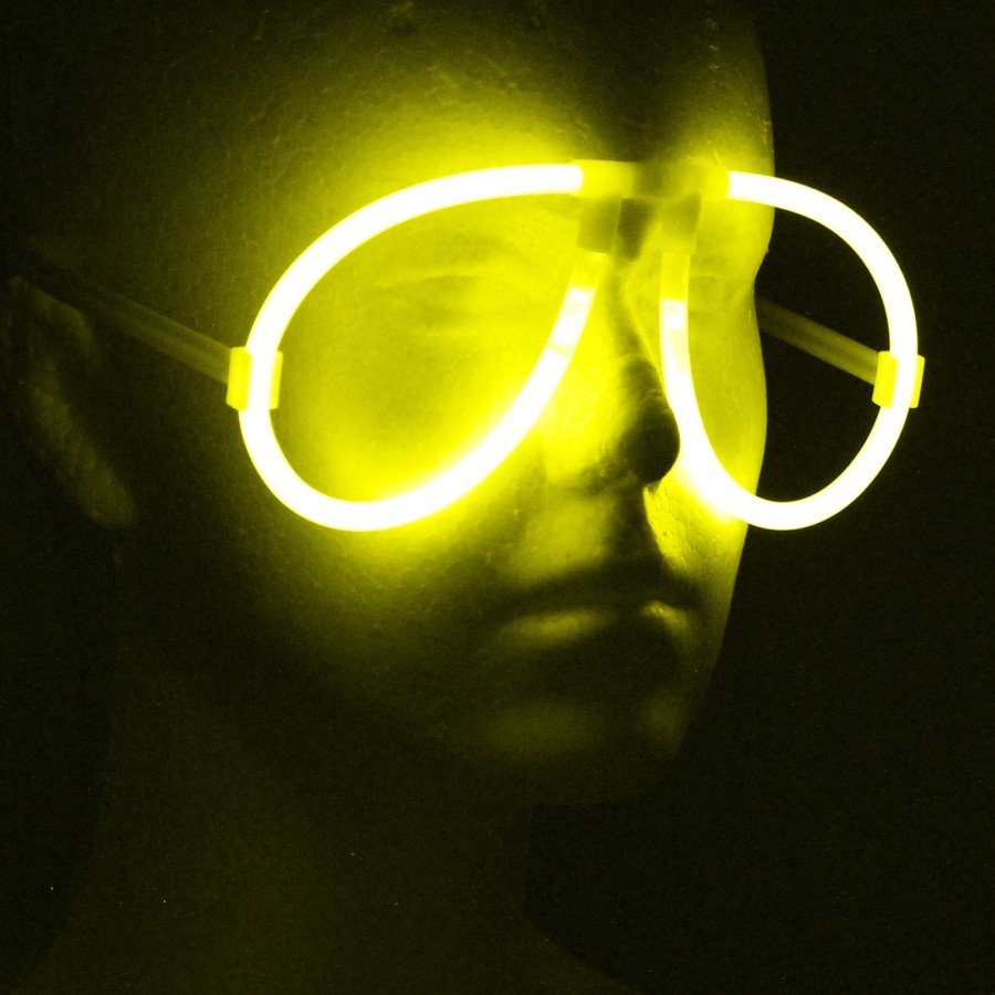 Neon Glow Phosphor Glasses – Festival & Party (Set of 12)