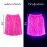 Neon Pink Hawaiian Party Skirt 40 cm