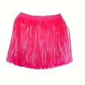 Neon Pink Hawaiian Party Skirt 40 cm