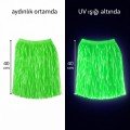 Neon Green Hawaiian Party Skirt 40 cm