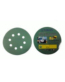 Nikon 52039 Unbreakable Green Velcro Sanding Pad 125X150 Grit 8 Holes
