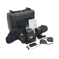 Nikula 558-G43 XPS2 Target Marker Red Dot - Holographic Reticle, 5x Magnification Set-Black