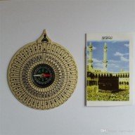Compass for Qibla Determination in Nikula-Wallet Shape Compass for Qibla Determination in Nikula-Wallet Shape