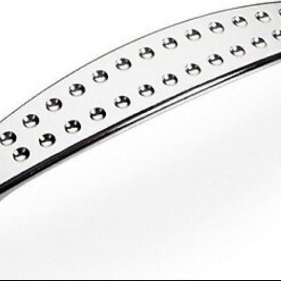 Dotted Cabinet Drawer Handle 96 mm Chrome