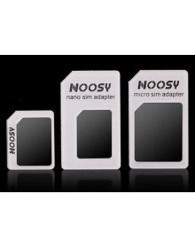 Noosy: Nano and Micro Sim Card Adapter