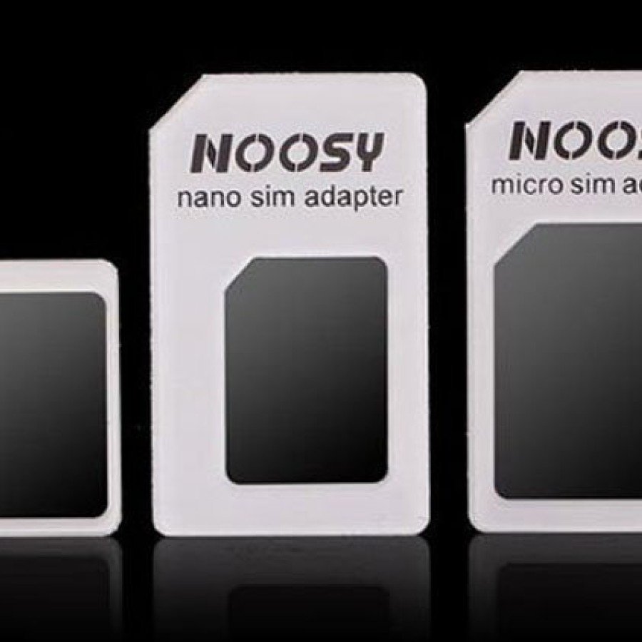 Noosy: Nano and Micro Sim Card Adapter