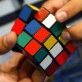 Nostalgic Intelligence Cube Magic Mini Rubik Keychain