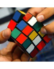 Nostalgic Intelligence Cube Magic Mini Rubik Keychain