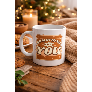 Something For You Designed Porcelain Mug Model 36 – A Warm Message to Your Loved Ones!