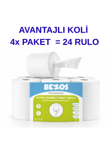 Professional Self-Pull Paper Towel 4 Boxes | 24 Rolls | Industrial Use